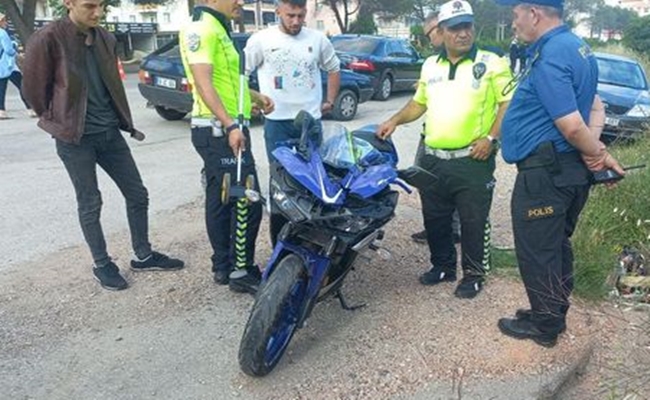 ELEKTRÄ°KLÄ° BÄ°SÄ°KLET Ä°LE  MOTOSÄ°KLET Ã‡ARPIÅžTI