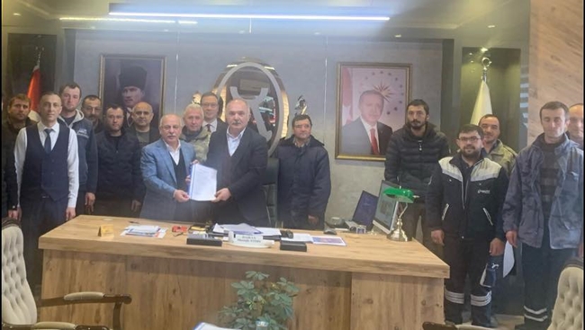 BAÅžKAN AYDINâ€™DAN PERSONELE BÃœYÃœK JEST!