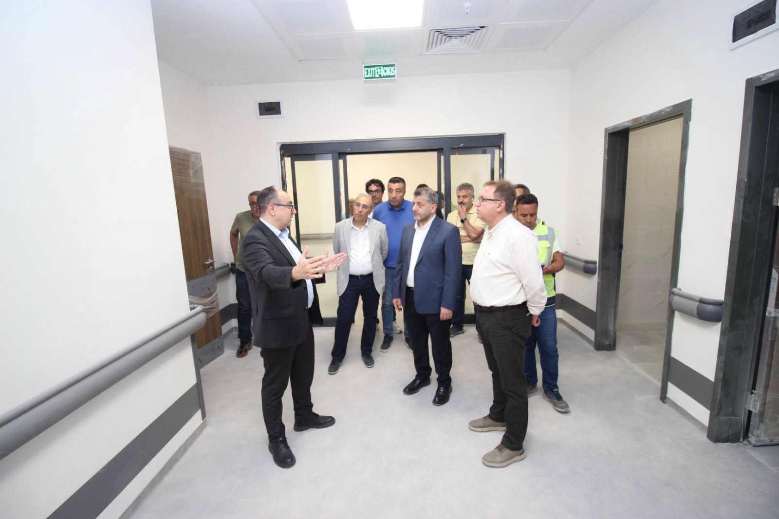 YENİ HASTANEDE İLK ETAP TAMAM