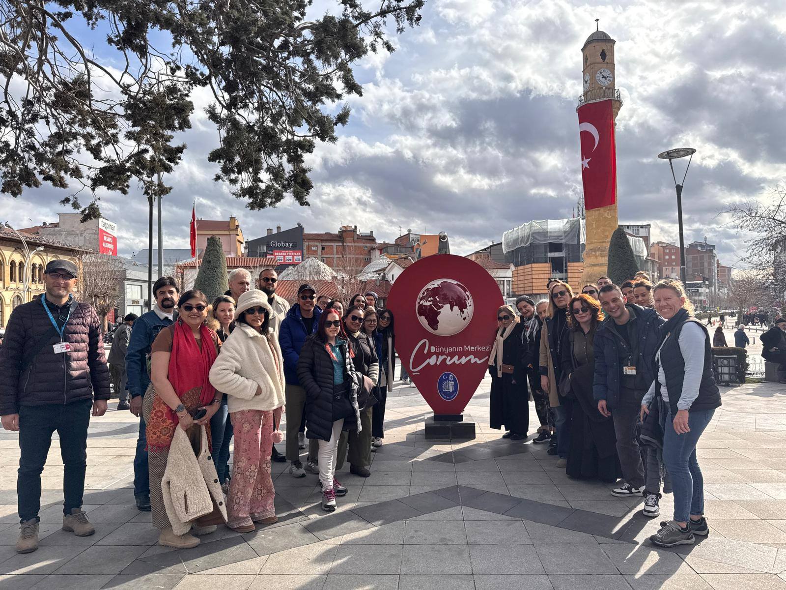 ULUSLARARASI SEYAHAT ACENTESİ TEMSİLCİLERİ ÇORUM'U KEŞFEDİYOR