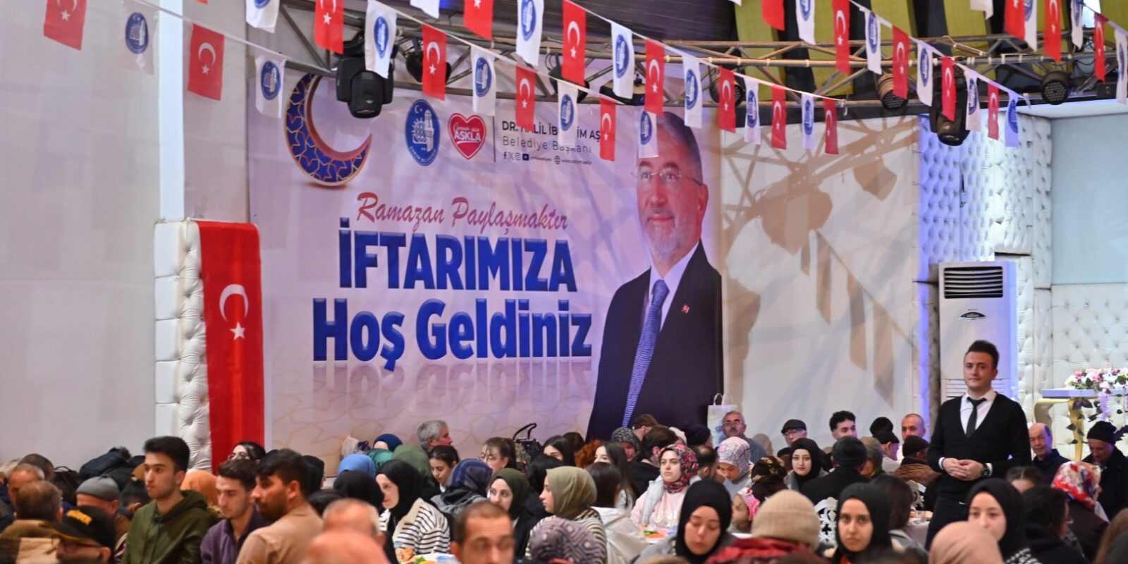 İFTAR SOFRASI ATATÜRK SPOR SALONU’NA KURULACAK