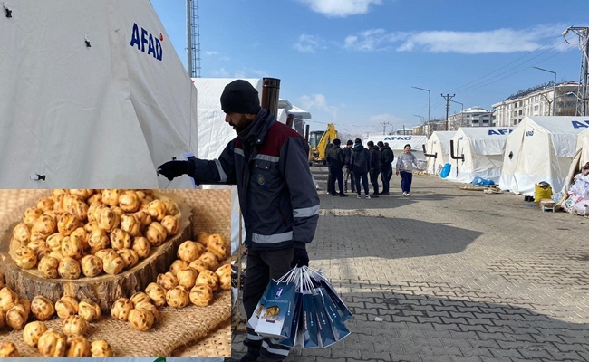 EKÄ°PLERE LEBLEBÄ° Ä°KRAMI!