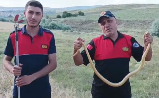 KURâ€™AN KURSUNDA YILAN PANÄ°ÄžÄ°!