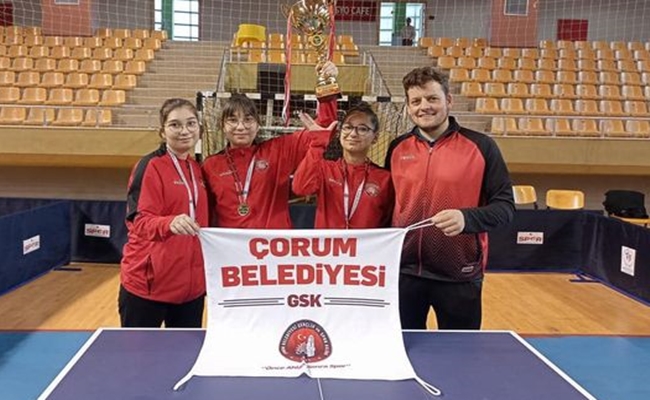 BELEDÄ°YESPOR, BAYAN MASA  TENÄ°SÄ°â€™NDE DE SÃœPER LÄ°Gâ€™DE!