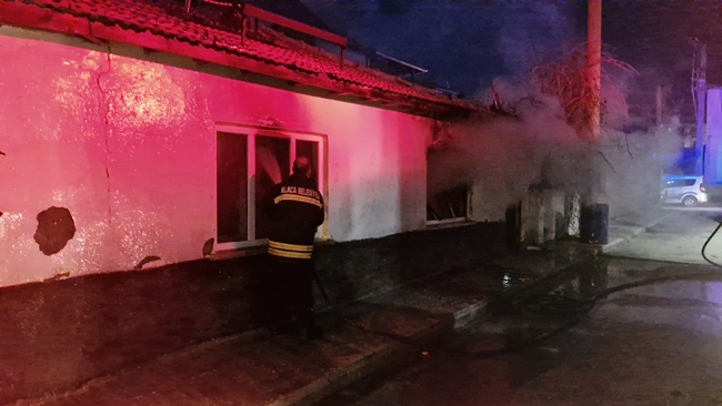 KATALÄ°TÄ°K SOBA YANGINA SEBEP OLDU