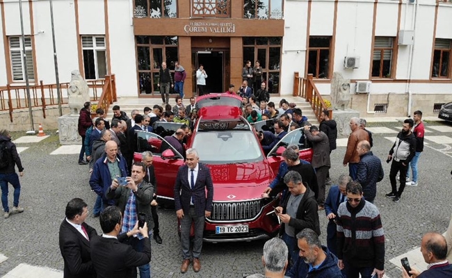 Ã‡ORUMLULAR, TOGG'A  YOÄžUN Ä°LGÄ° GÃ–STERDÄ°!