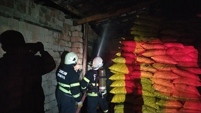 KÃ–MÃœRCÃœDE YANGIN Ã‡IKTI