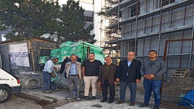 ULUKAVAK SAÄžLIK OCAÄžI  Ä°NÅžAATI HIZLA YÃœKSELÄ°YOR