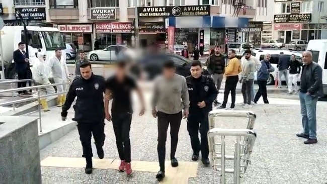 SÄ°LAHLI GASP ÅžÃœPHELÄ°SÄ° 4 KÄ°ÅžÄ° YAKALANDI