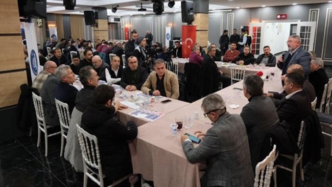 AÅžGIN,  GAZETECÄ°LERLE BULUÅžTU