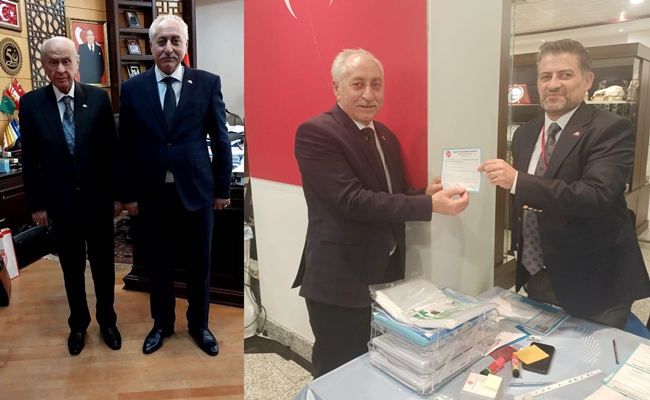 Ä°SMAÄ°L LEK MHP'DEN ADAY OLDU