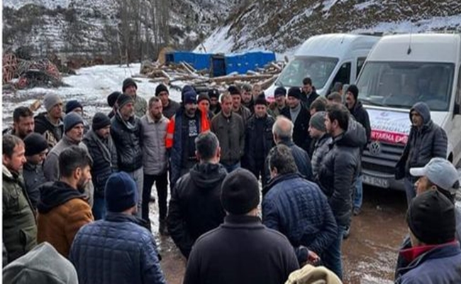 100 MADENCÄ° DEPREM BÃ–LGESÄ°NE GÄ°TTÄ°