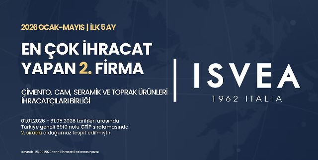 ISVEA SERAMİK 1-2-3 TEMMUZ'DA HALKA ARZ EDİLİYOR