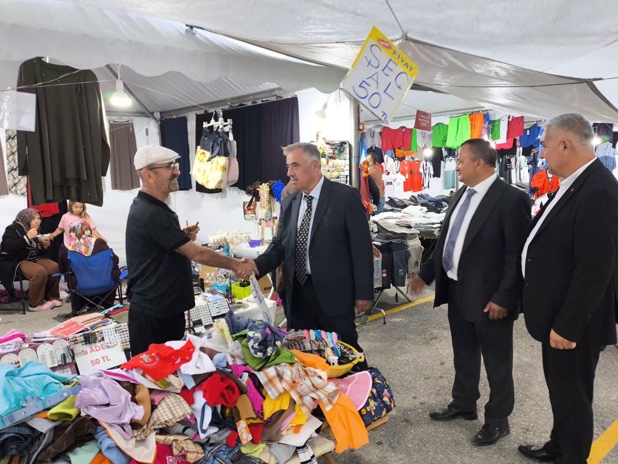 RECEP GÜR, ESNAF DOSTU BAŞKAN AŞGIN’A TEŞEKKÜR ETTİ