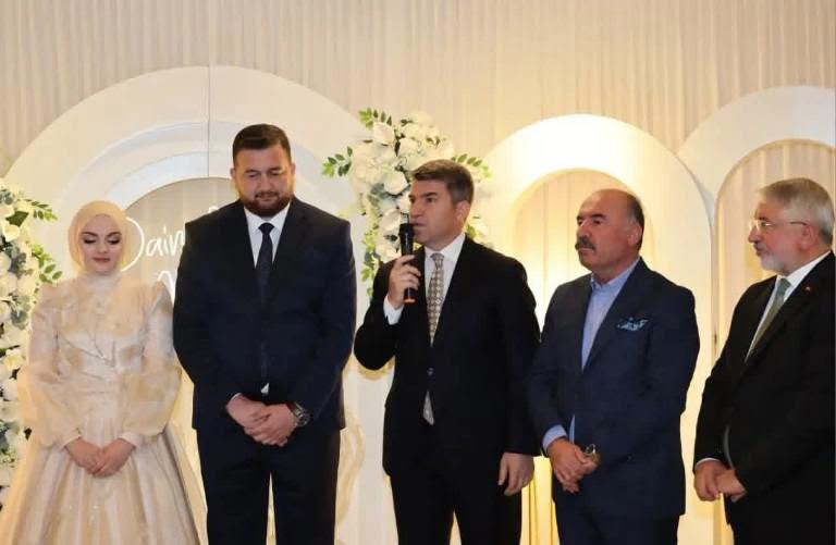 BAŞKAN AŞGIN'IN MUTLU GÜNÜ: OĞLU MUHAMMED EMİN NİŞANLANDI