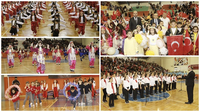 23 NÄ°SAN COÅžKUYLA KUTLANDI