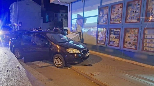 MARKETE OTOMOBÄ°L GÄ°RDÄ°