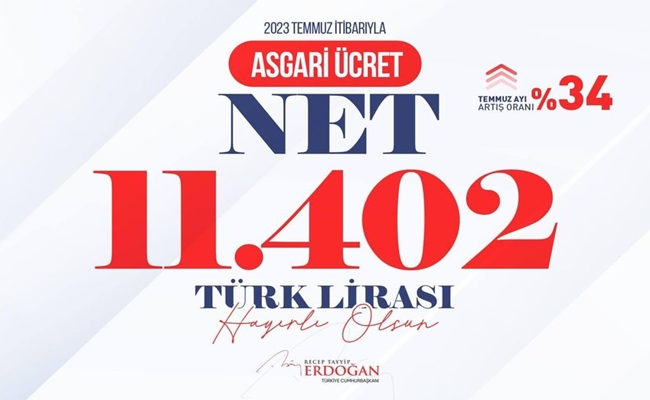 ASGARÄ° ÃœCRET 11 BÄ°N 402 TL OLDU