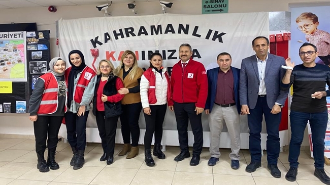 OSMANCIK'A KURUMSAL KAN BAÄžIÅž MADALYASI