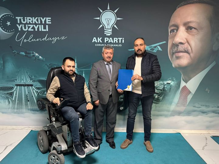 BAÅžKATÄ°PLÄ°K YAPTIÄžI  BELEDÄ°YEYE BAÅžKAN ADAYI OLDU