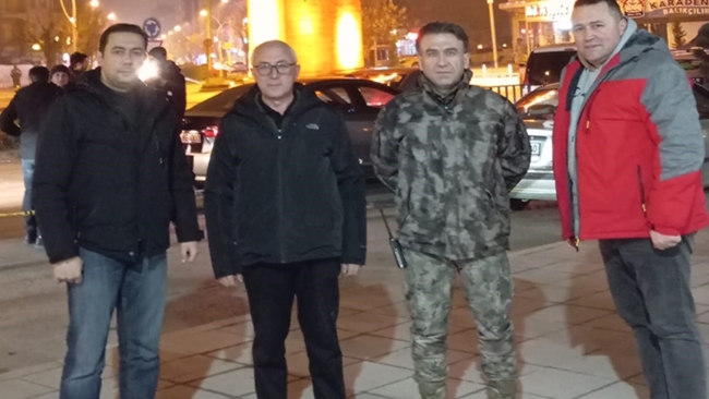 EMNÄ°YET MÃœDÃœRÃœ PEHLÄ°VAN,  VATANDAÅžIN YENÄ° YILI KUTLADI