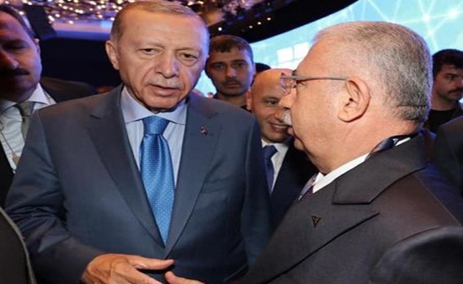 AHLATCI, ERDOÄžAN Ä°LE GÃ–RÃœÅžTÃœ