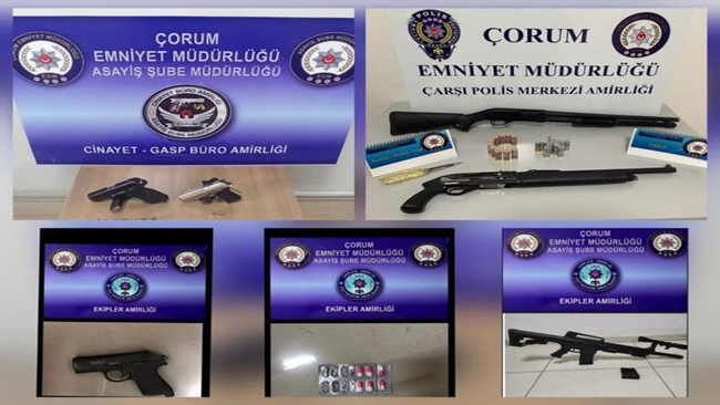 SÄ°LAH VE UYUÅžTURUCU ELE GEÃ‡Ä°RÄ°LDÄ°