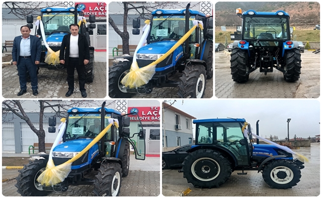 LAÃ‡Ä°N BELEDÄ°YESÄ°â€™NE 4X4â€™LÃœK TRAKTÃ–R!