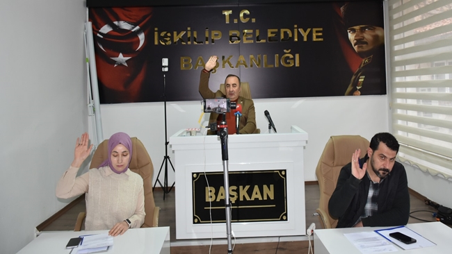 Ä°SKÄ°LÄ°P BELEDÄ°YE MECLÄ°SÄ°  OYBÄ°RLÄ°ÄžÄ° Ä°LE KARAR ALDI