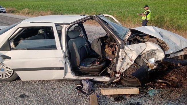 KATLÄ°AM GÄ°BÄ° KAZA!  1 Ã–LÃœ, 8 YARALI VAR