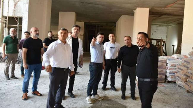 YÃœKSEKOKUL Ä°NÅžAATINI  YAKINDAN TAKÄ°P EDÄ°YOR