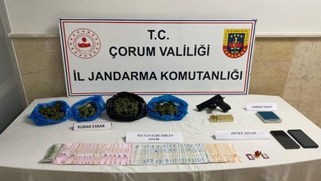 Ã‡ORUM'DA UYUÅžTURUCU OPERASYONU!