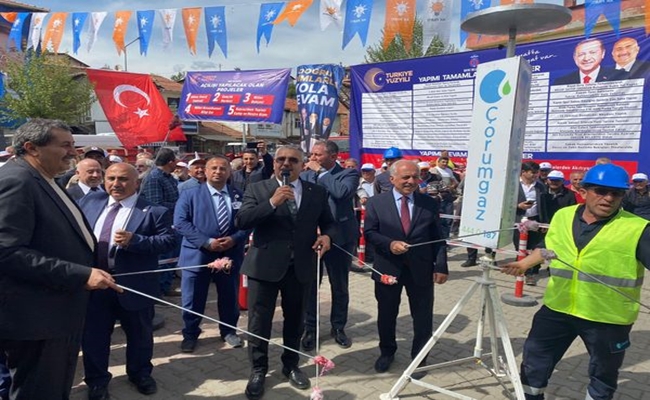 BAYAT VE UÄžURLUDAÄžâ€™DA  DOÄžALGAZ MEÅžALESÄ° YAKILDI