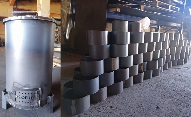 DEPREMZEDELERE Ã‡ORUM SOBASI!