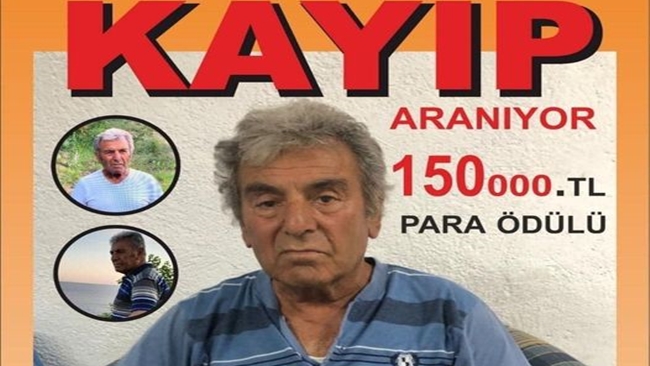 Ã‡ORUMâ€™DA KAYIP ADAMI  BULANA 150 BÄ°N TL Ã–DÃœL