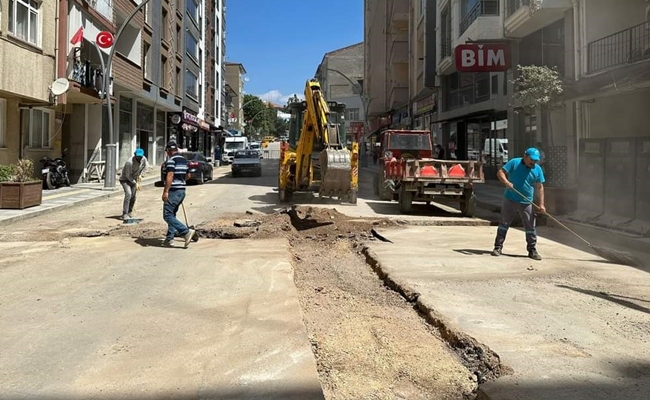 SUNGURLU'DA YOL Ã‡ALIÅžMASI!