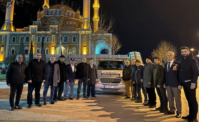 ÅžEHÄ°T AÄ°LELERÄ°NDEN DEPREM  BÃ–LGESÄ°NE ANLAMLI ZÄ°YARET!