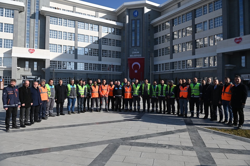 BELEDÄ°YE EKÄ°PLER, AFÅžÄ°Nâ€™E UÄžURLANDI