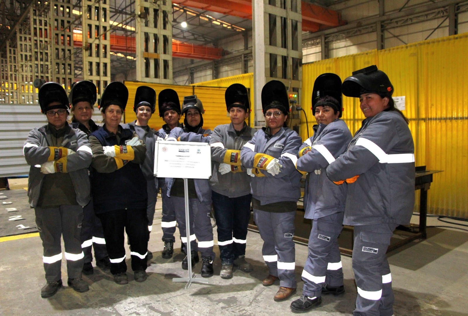 KADINLAR KAYNAKÃ‡ILIK MESLEÄžÄ°NE DE EL ATTI