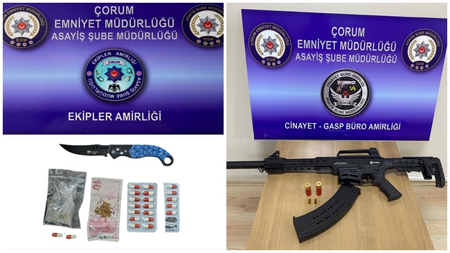 SÄ°LAH VE UYUÅžTURUCUYA SIKI DENETÄ°M