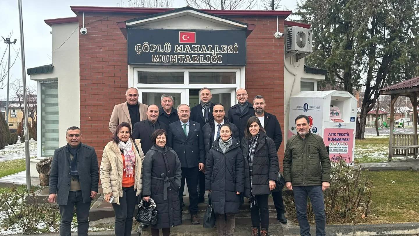 CHP YÖNETİMİ, MAHALLE MUHTARLARINI DİNLİYOR