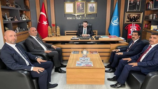 ÃœLKÃœ OCAKLARI GENEL BAÅžKANI Ã‡ORUMâ€™DA