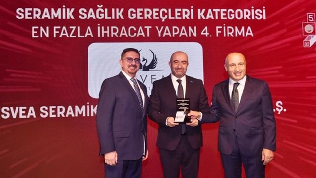 ISVEA, EN FAZLA Ä°HRACAT YAPANLAR ARASINDA!