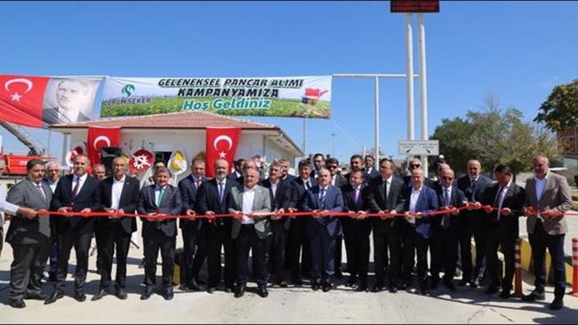 Ã‡ORUM ÅžEKERâ€™DE SEZON BAÅžLADI