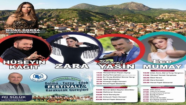 Ä°SKÄ°LÄ°P FESTÄ°VALÄ° DOLU DOLU GEÃ‡ECEK