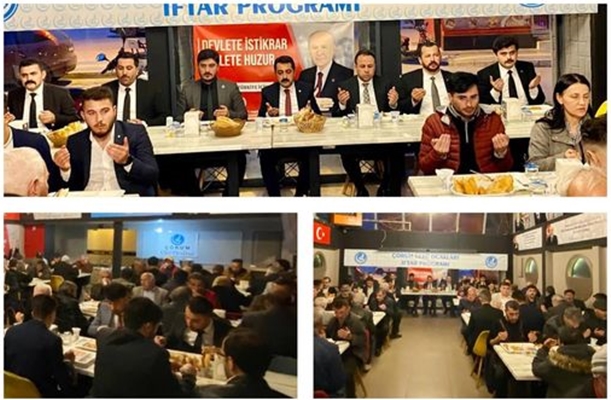 OCAK BAÅžKANLARI Ä°FTARDA BÄ°RARAYA GELDÄ°