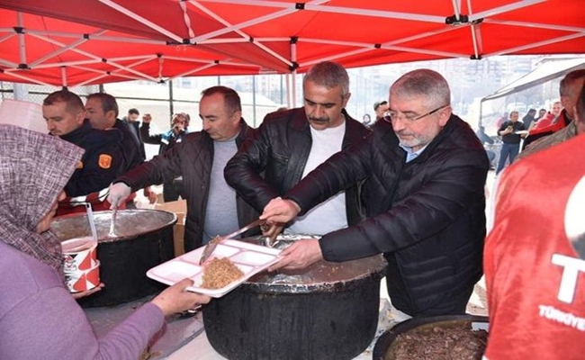 ÃœÃ‡ BÄ°N KÄ°ÅžÄ°YE Ä°SKÄ°LÄ°P  DOLMASI Ä°KRAM EDÄ°LDÄ°