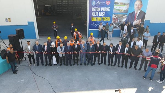 BELEDÄ°YE BETON PARKE KÄ°LÄ°T  TAÅžI ÃœRETÄ°M TESÄ°SÄ° AÃ‡ILDI