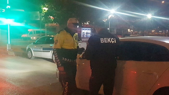 ALACAâ€™DA POLÄ°STEN â€œÅžOKâ€ DENETÄ°M!