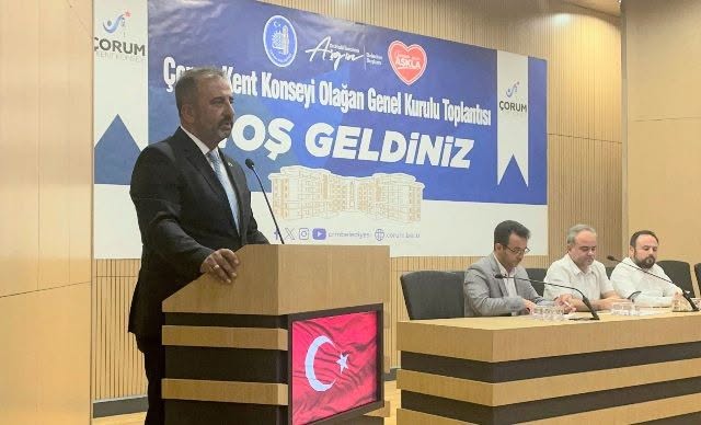 Çorum Kent Konseyi 9 Dönem Olağan Seçimli Genel Kurulu 29 Haziran’da Gerçekleştirilecek